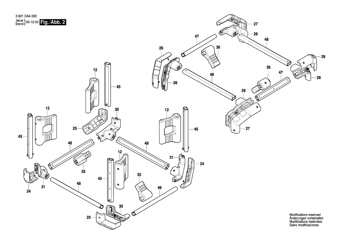 New Genuine Bosch 1619PB5230 Housing Base