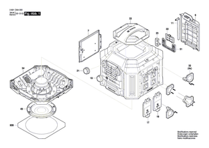New Genuine Bosch 1619PB5230 Housing Base