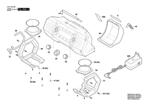 New Genuine Bosch 1619PB5234 Manufacturer's nameplate