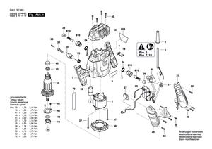 New Genuine Bosch 1619PB5441 Field assembly