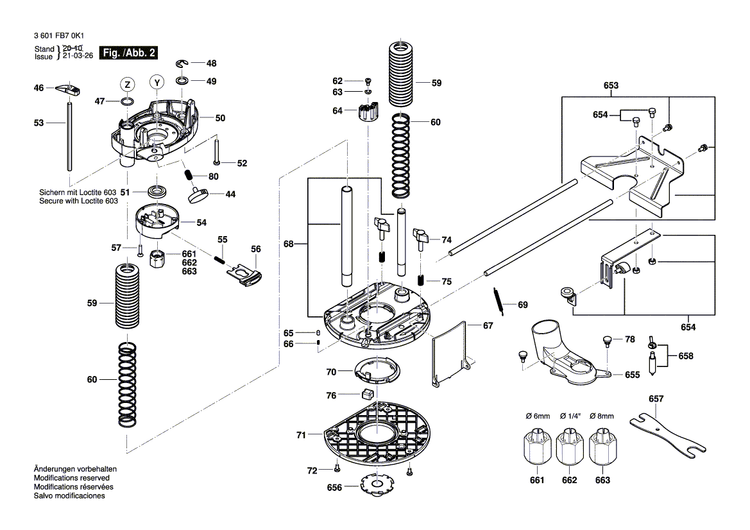 New Genuine Bosch 1619PB5503 Base Plate