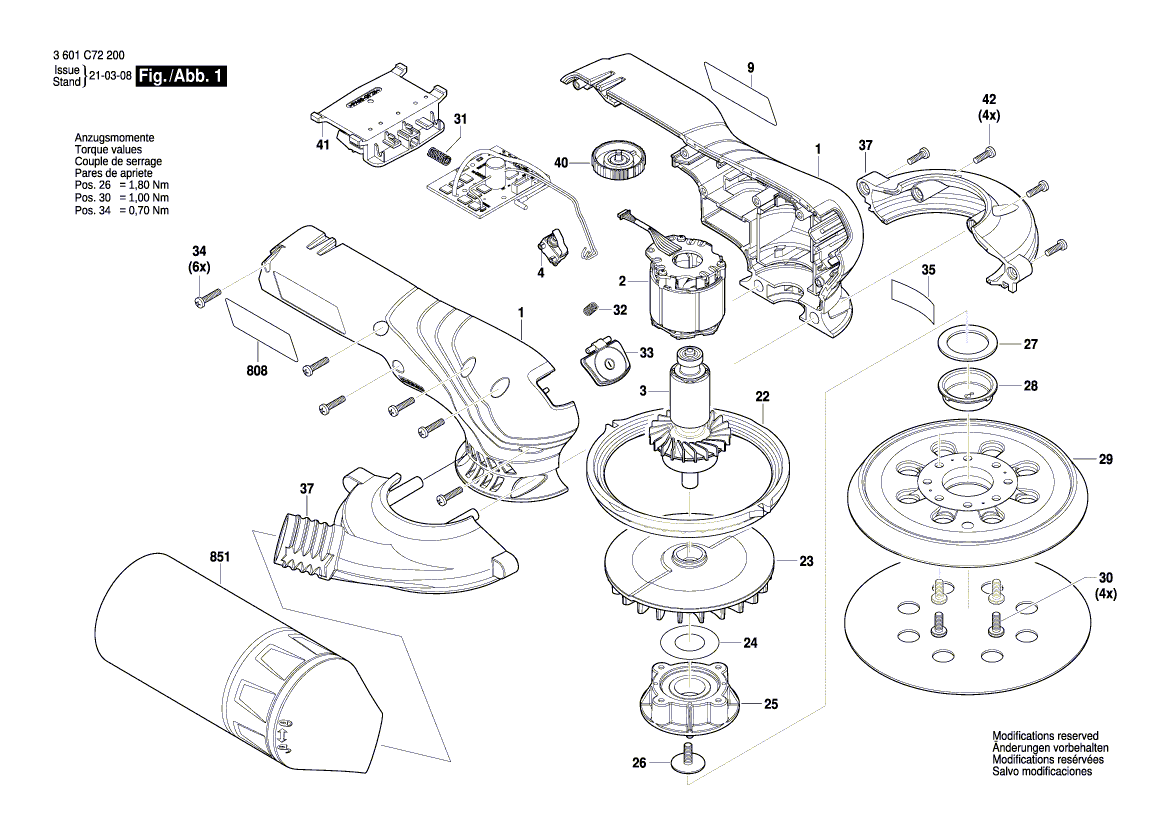 New Genuine Bosch 1619PB5543 Housing