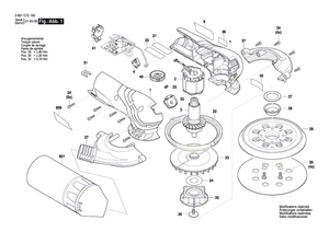 New Genuine Bosch 1619PB5550 Bearing Flange