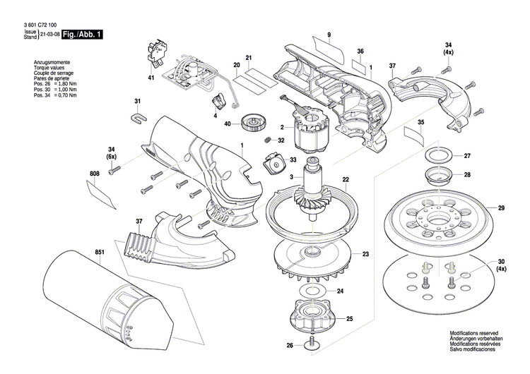 New Genuine Bosch 1619PB5606 Label