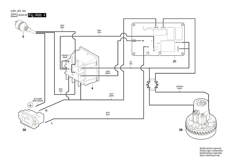 New Genuine Bosch 1619PB5634 Socket