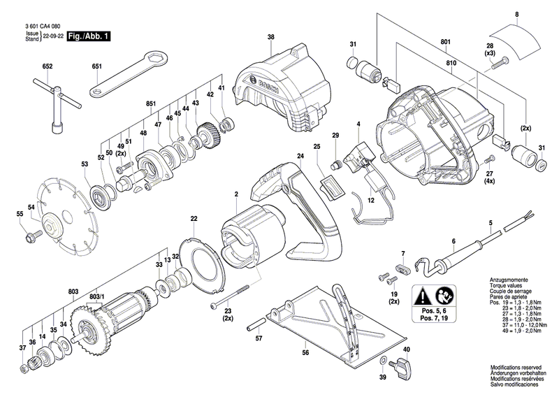 New Genuine Bosch 1619PB5784 Washer