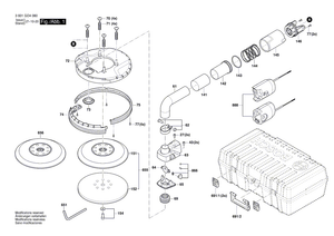 New Genuine Bosch 1619PB6012 Mounting Bracket
