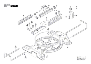 New Genuine Bosch 1619PB6114 Nameplate