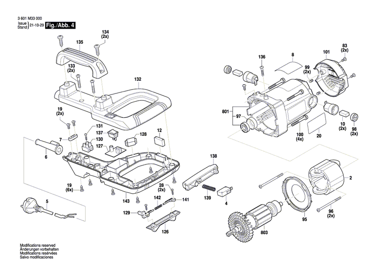 New Genuine Bosch 1619PB6180 Indicator