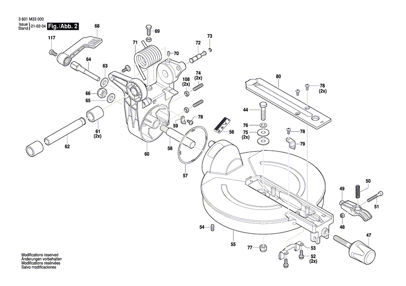 New Genuine Bosch 1619PB6208 Locking Washer