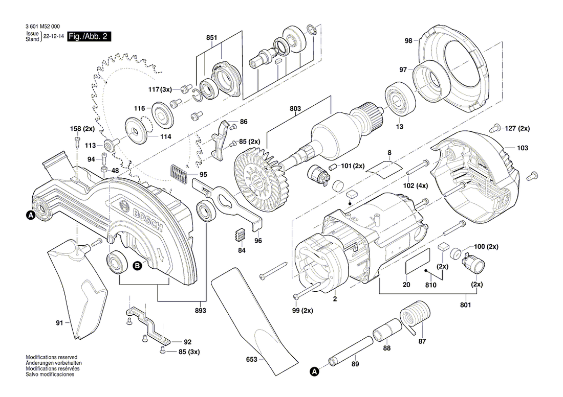 New Genuine Bosch 1619PB6241 Spring