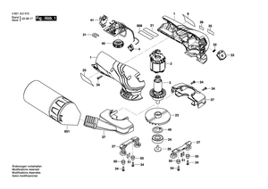 New Genuine Bosch 1619PB7110 Nameplate