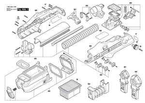 New Genuine Bosch 1619PB7171 Label