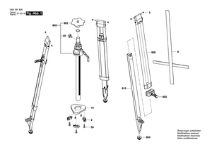 New Genuine Bosch 1619PB7197 Foot