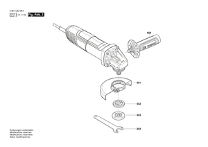 New Genuine Bosch 1619PB7215 Nameplate