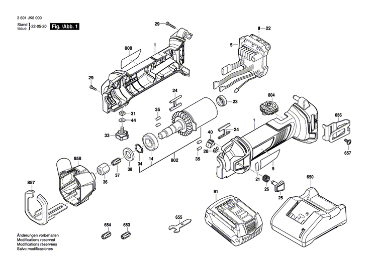 New Genuine Bosch 1619PB7404 Locking Element
