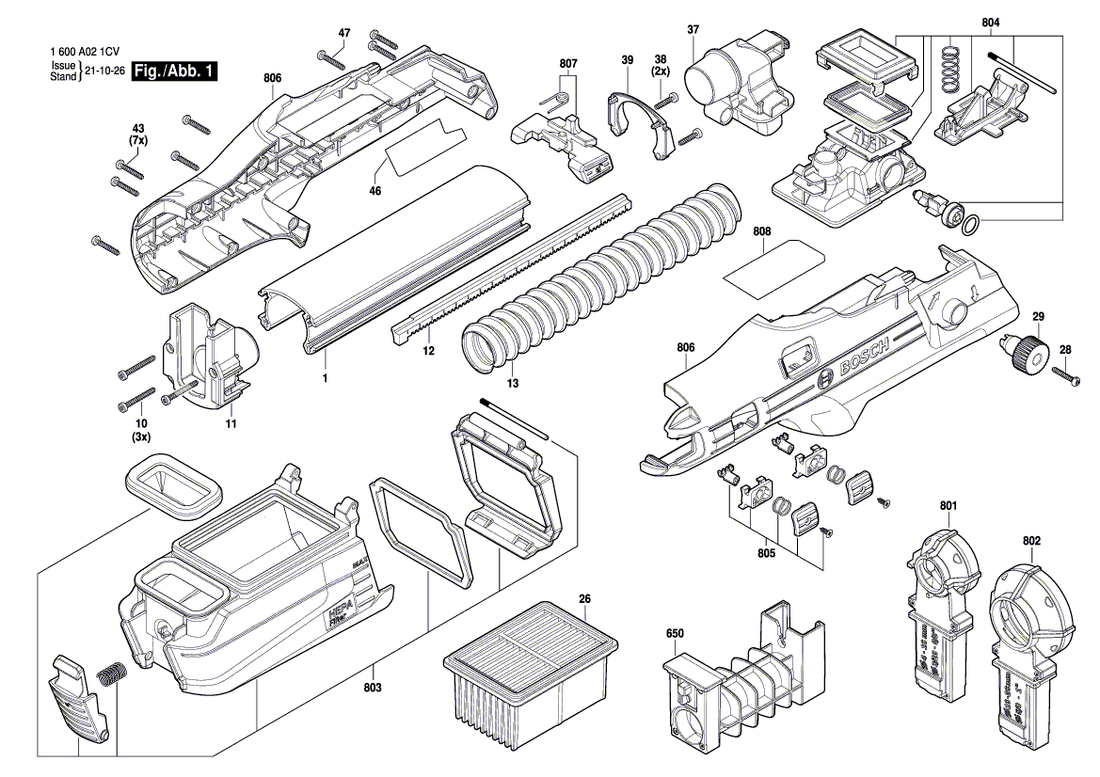 New Genuine Bosch 1619PB7434 Box