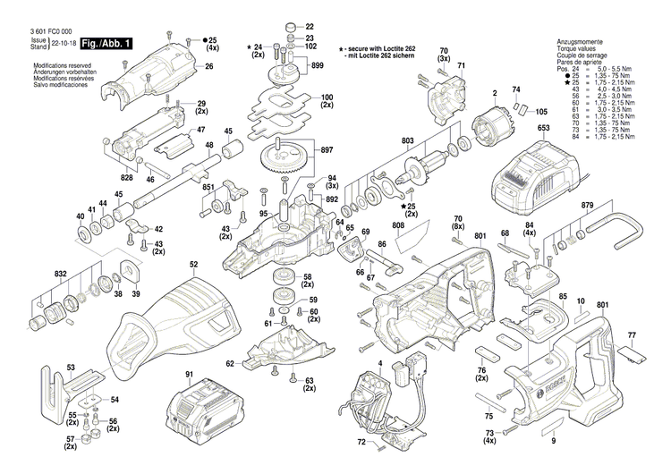 New Genuine Bosch 1619PB7566 Support