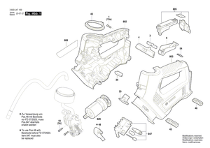 New Genuine Bosch 1619PB7663 Motor assembly