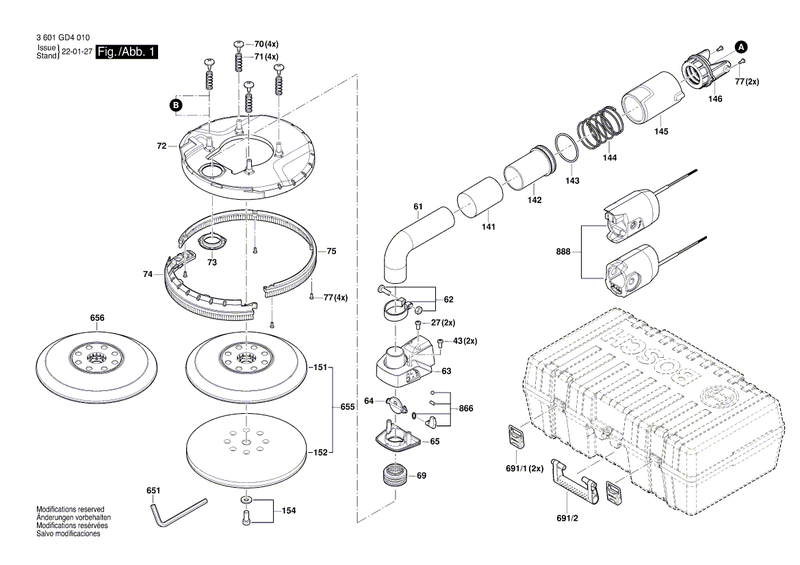 New Genuine Bosch 1619PB8528 Field