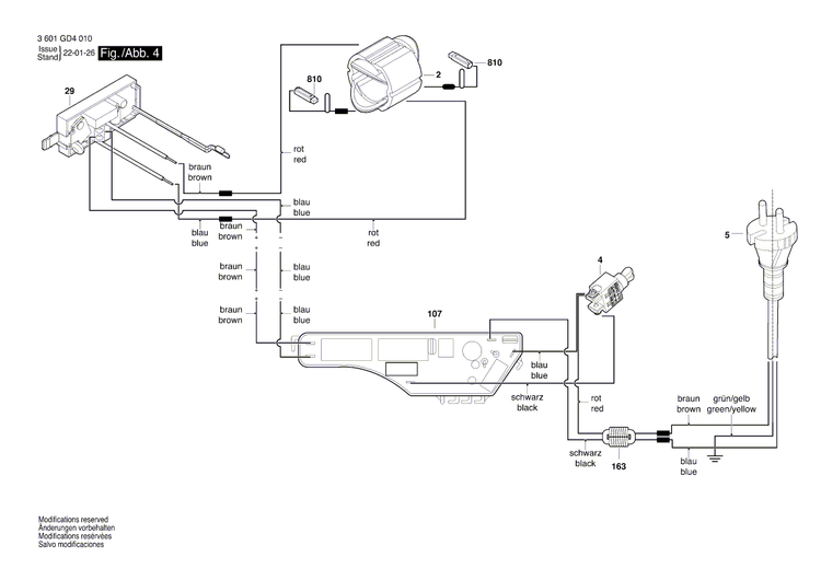 New Genuine Bosch 1619PB8535 Electronic Assembly