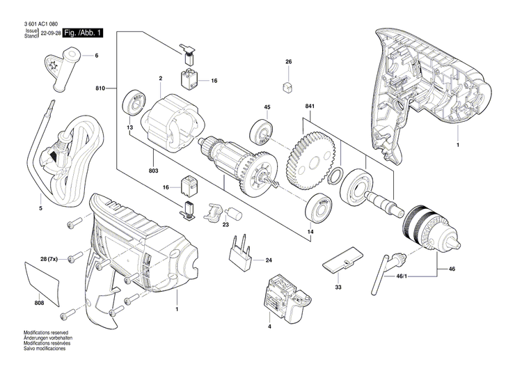 New Genuine Bosch 1619PB8884 Field