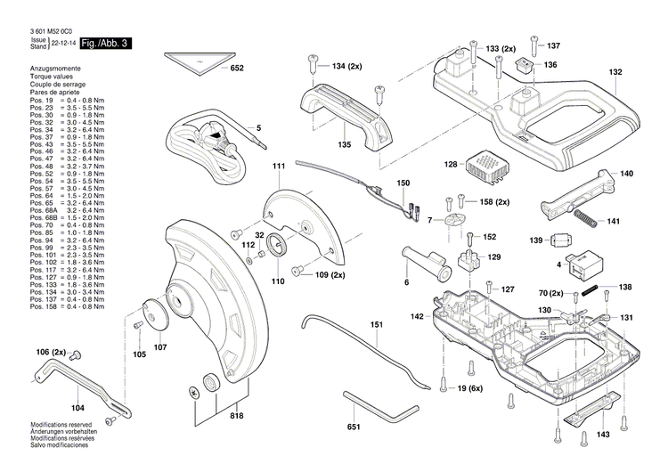 New Genuine Bosch 1619PB9078 Nameplate