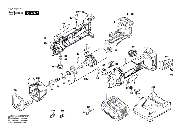 New Genuine Bosch 1619PB9187 Warning Label
