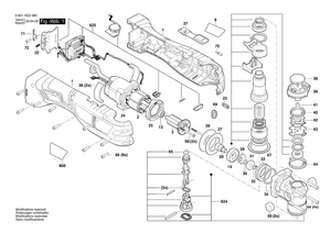 New Genuine Bosch 1619PB9376 Field assembly