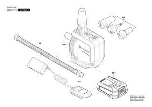 New Genuine Bosch 1619PB9507 Hose