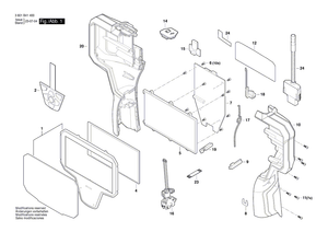 New Genuine Bosch 1619PC0061 Keypad