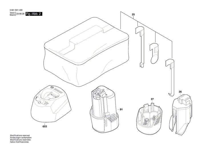 New Genuine Bosch 1619PC0068 Rubber Plug