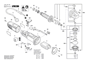 New Genuine Bosch 1619PC0306 Auxiliary Handle