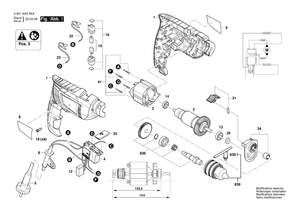 New Genuine Bosch 1619PC0361 Bearing Bracket