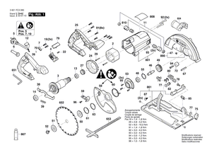 New Genuine Bosch 1619PC0474 Nameplate