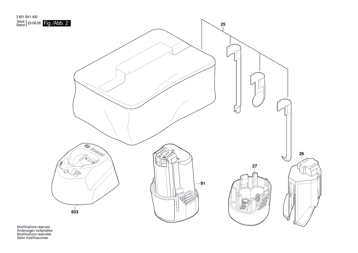 New Genuine Bosch 1619PC0504 Printed-Board Assembly