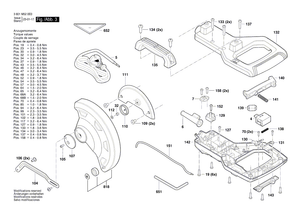 New Genuine Bosch 1619PC0563 Manufacturer's nameplate