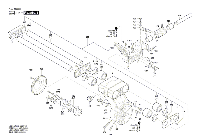 New Genuine Bosch 1619PC0724 Spring