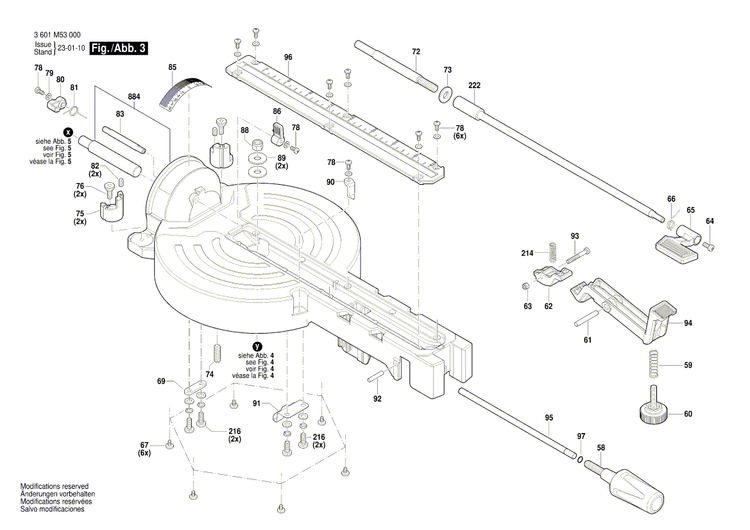 New Genuine Bosch 1619PC0818 Deflector