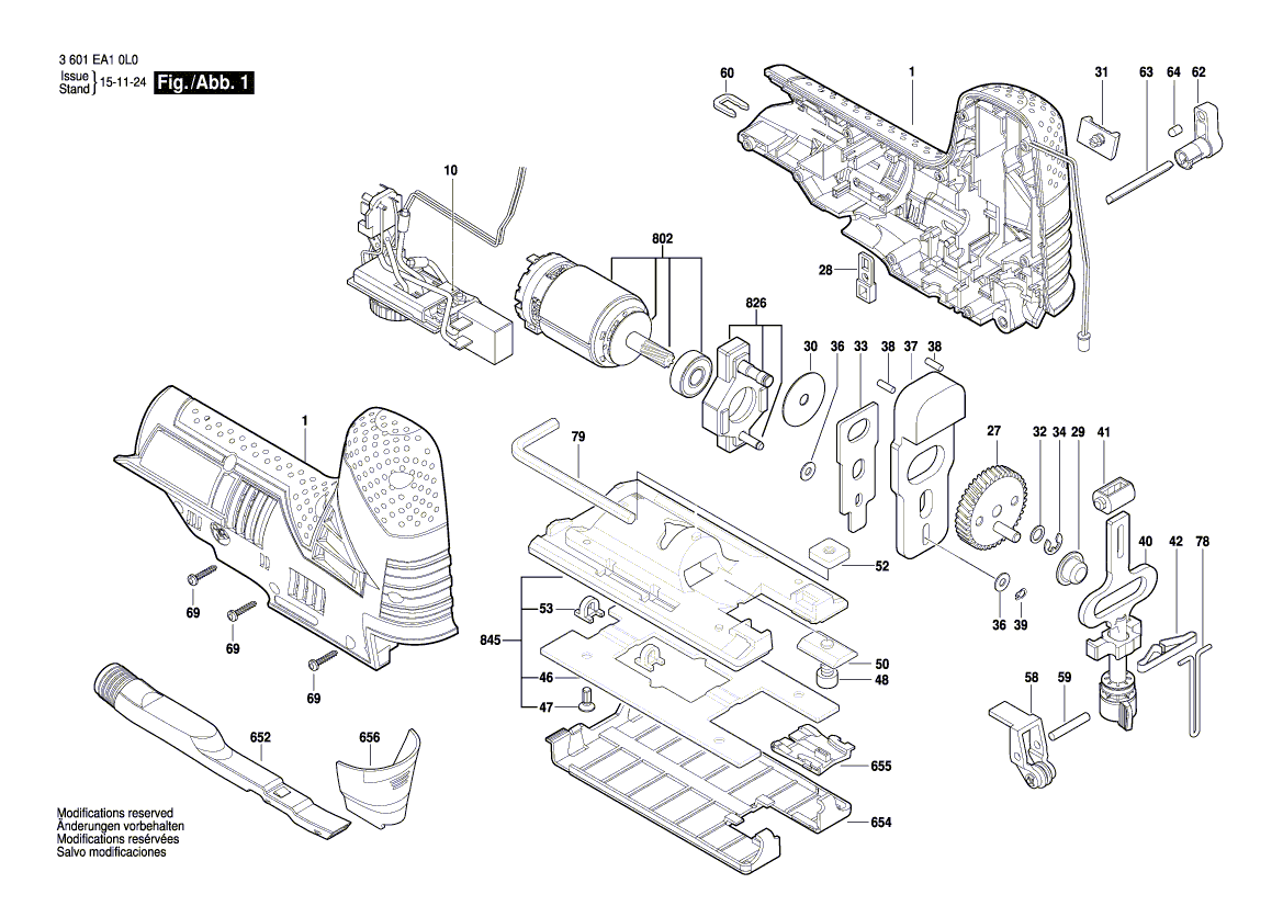 New Genuine Bosch 1619X00399 Bearing Block