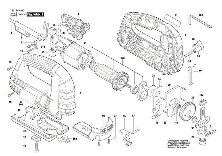 New Genuine Bosch 1619X00434 Wear Plate