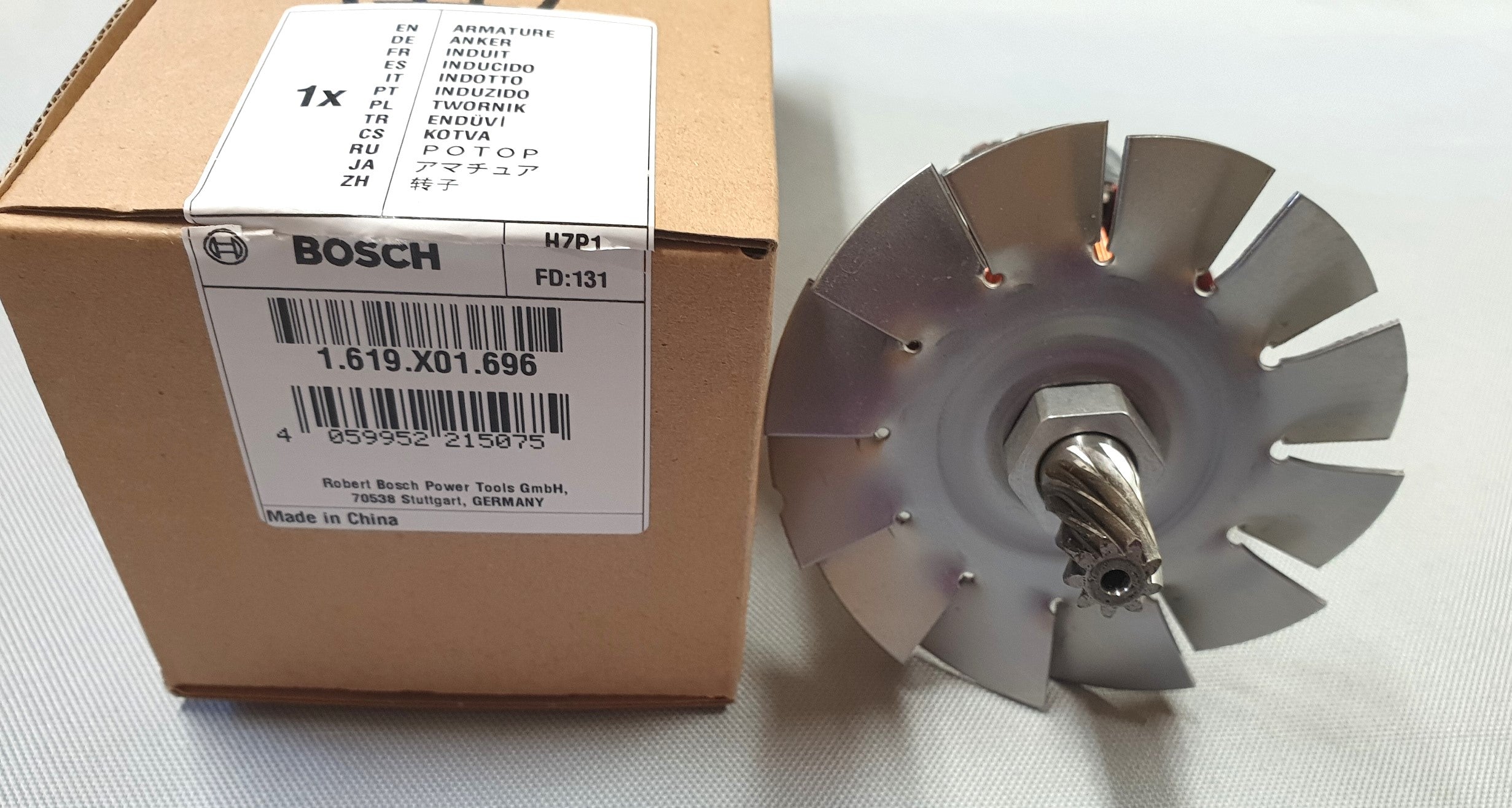 New Genuine Bosch 1619X01696 Armature for GKS 65, GKS 65 CE, GKS 65 G