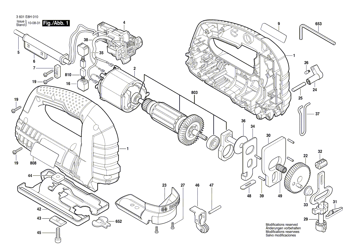 New Genuine Bosch 1619X03049 Field