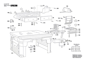 New Genuine Bosch 1619X03850 release mechanism