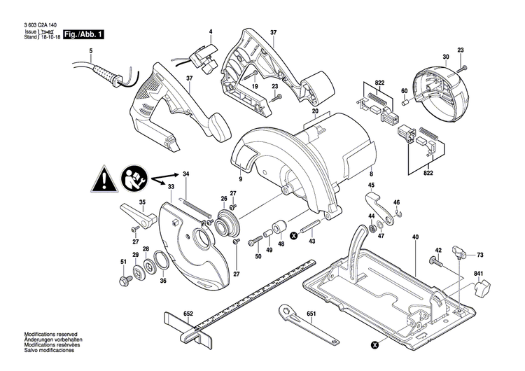 New Genuine Bosch 1619X05698 Base Plate