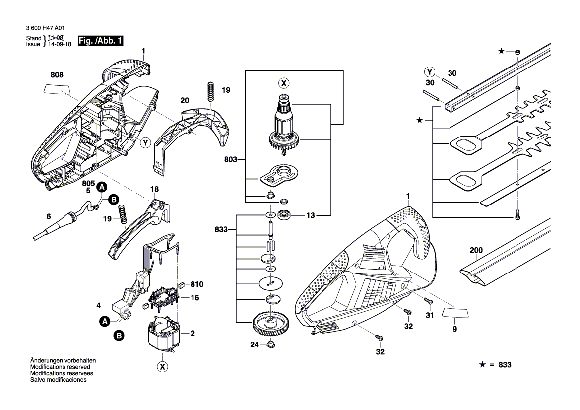 New Genuine Bosch 1619X06328 Switch Segment