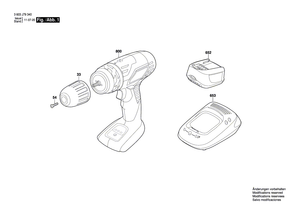 New Genuine Bosch 1619X06890 Cordless Drill Driver