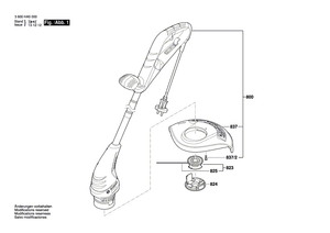 New Genuine Bosch 1619X08777 Safety Guard