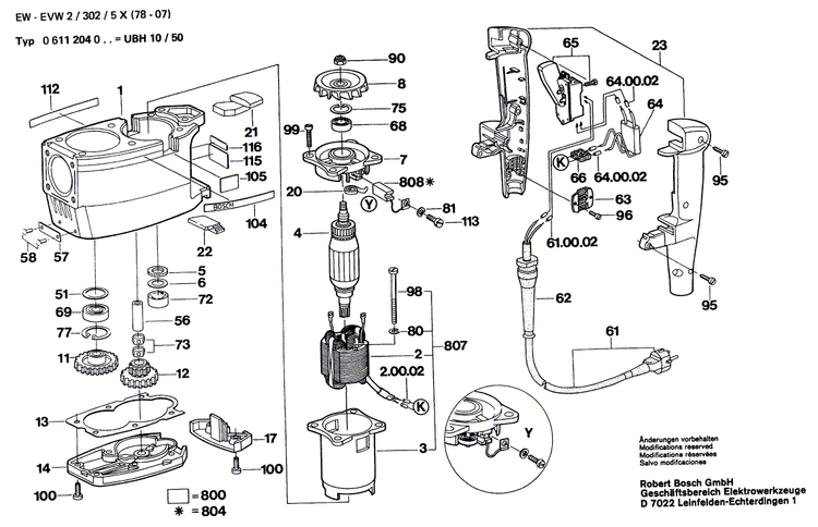 New Genuine Bosch 1900210110 O-Ring
