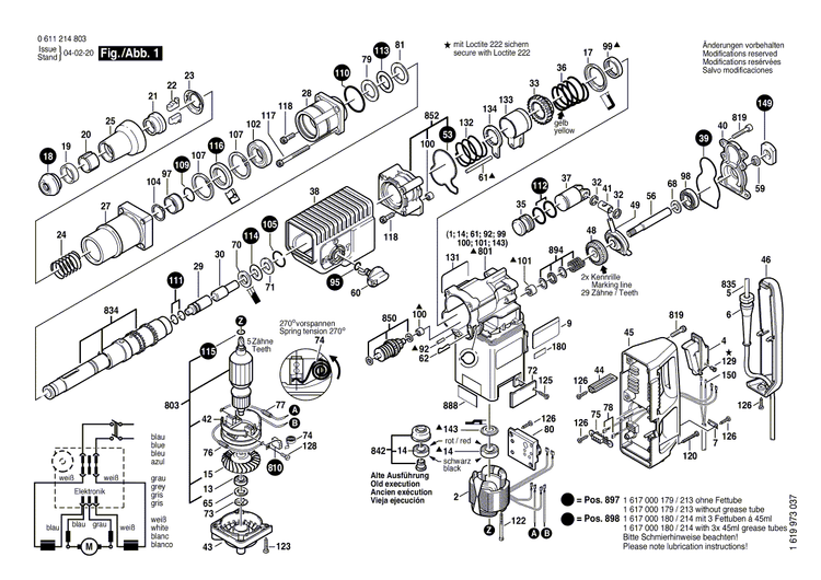 New Genuine Bosch 1900210114 O-Ring